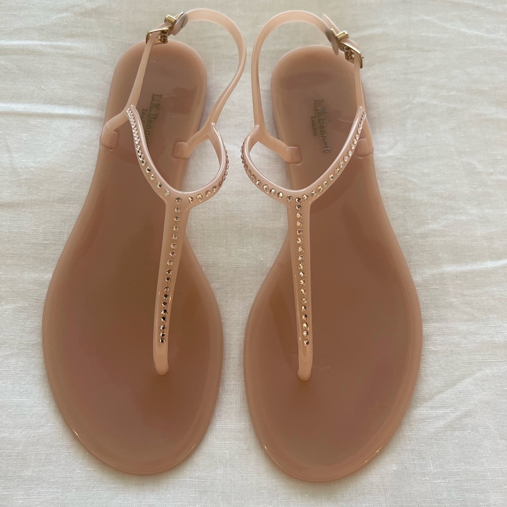 L.K. Bennett Blush Sandals
